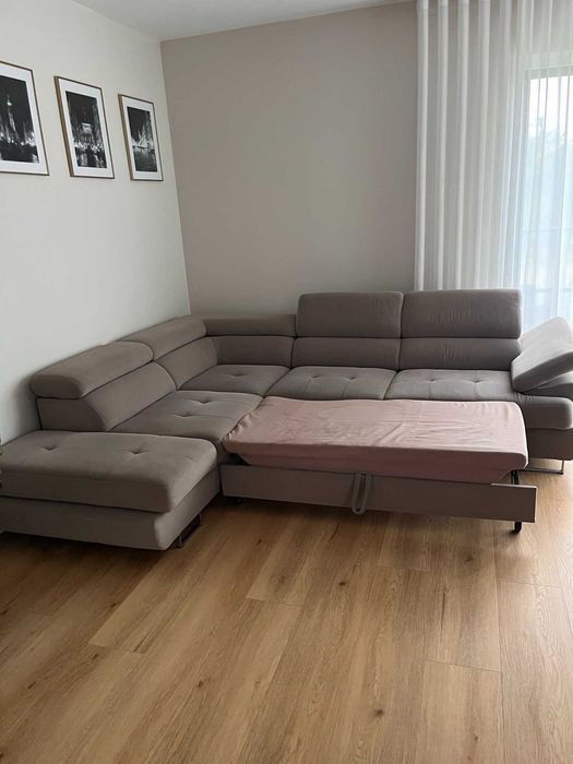 narożnik z funkcją spania