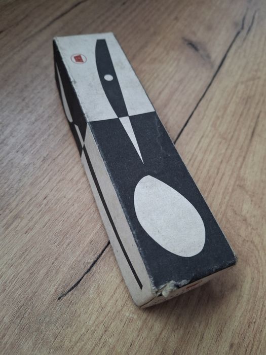 Komplet platerowanych widelczyków do ciasta Hefra  Warszawia