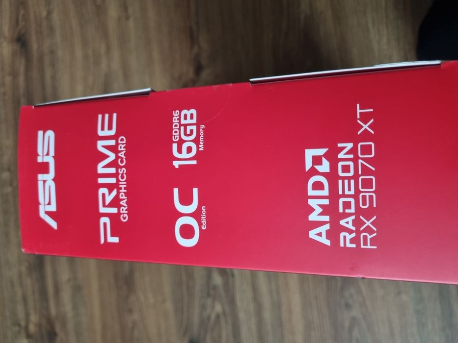 Nowa zaplombowana karta graficzna radeon rx 9070xt