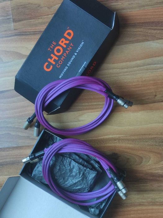 Cabos Chord modelo Indigo XLR com 1 mt cumprimento/ BAIXA PREÇO