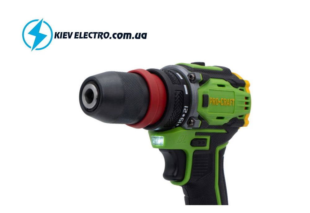 Шуруповерт бесщеточный Procraft PA18Pro DFR (с 1 АКБ в кейсе) АКЦИЯ !!