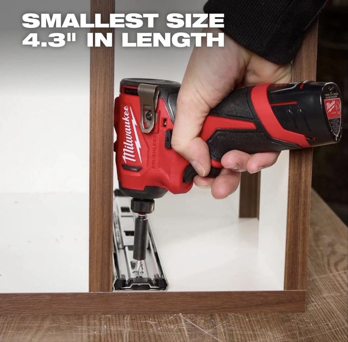 Акумуляторний ударний гвинтоверт Milwaukee 3450-20 M12 (BLIDRC-0)