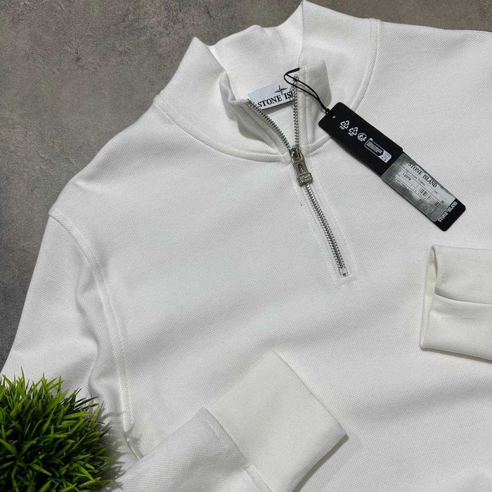 Біла чоловіча zip-ка STONE ISLAND
