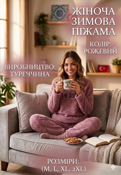 піжама зимова Туреччина