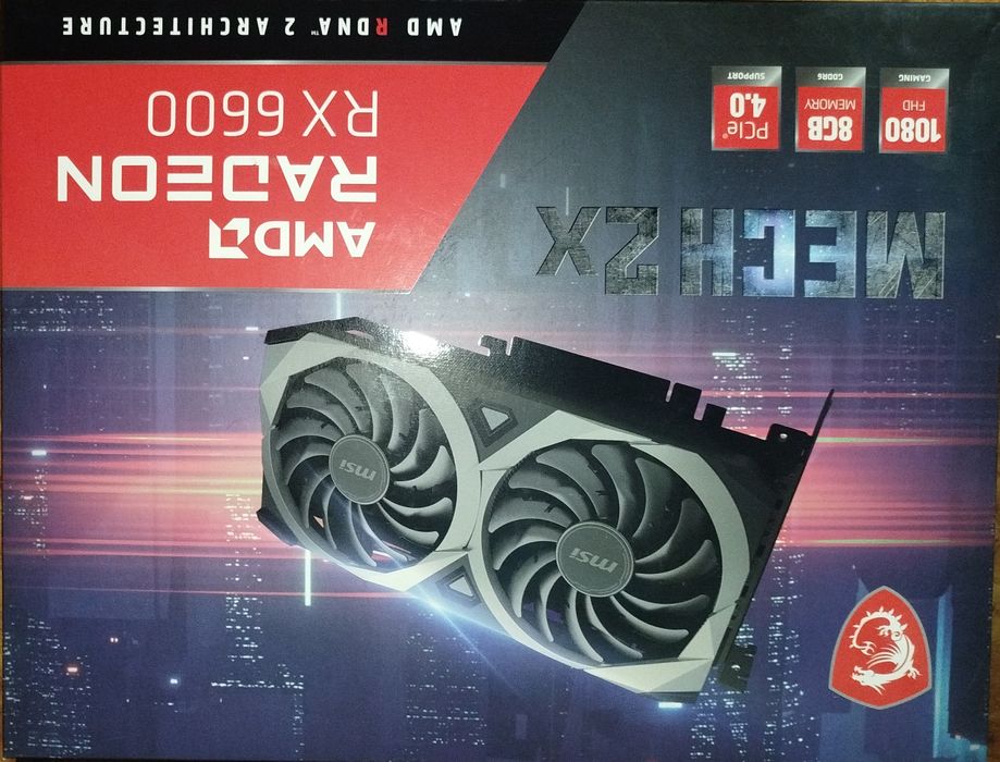 Відеокарта RX 6600