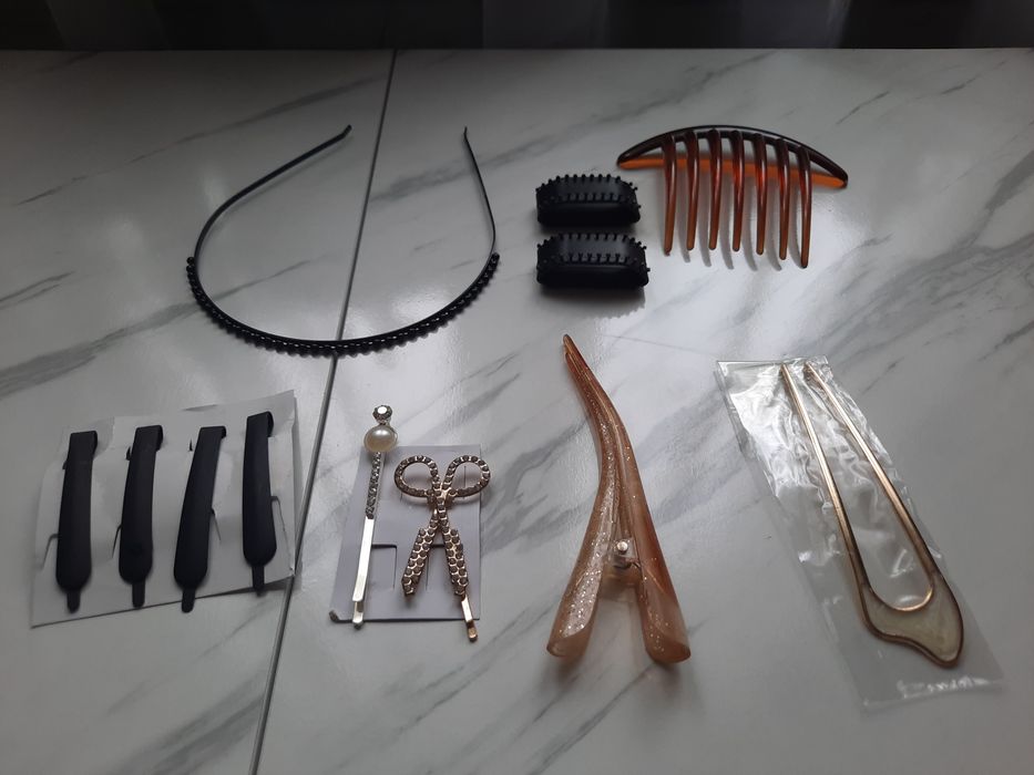 Mix nowych akcesoriów do stylizacji włosów