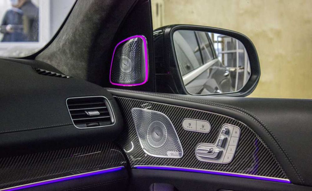 Накладки на динамики Burmester для Mercedes GLS X167 GLE W167