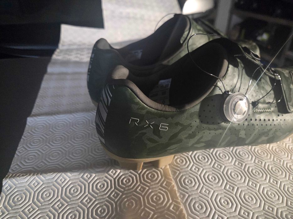 Sapatos Shimano RX6 green camo 46