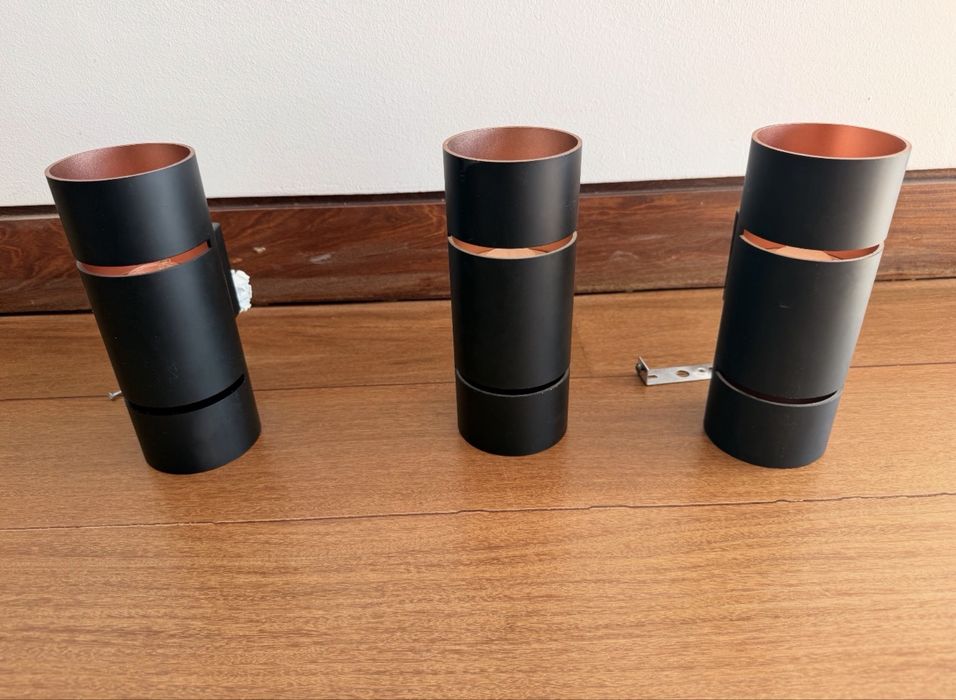 Conjunto 3 candeeiros de parede Leroy Merlin