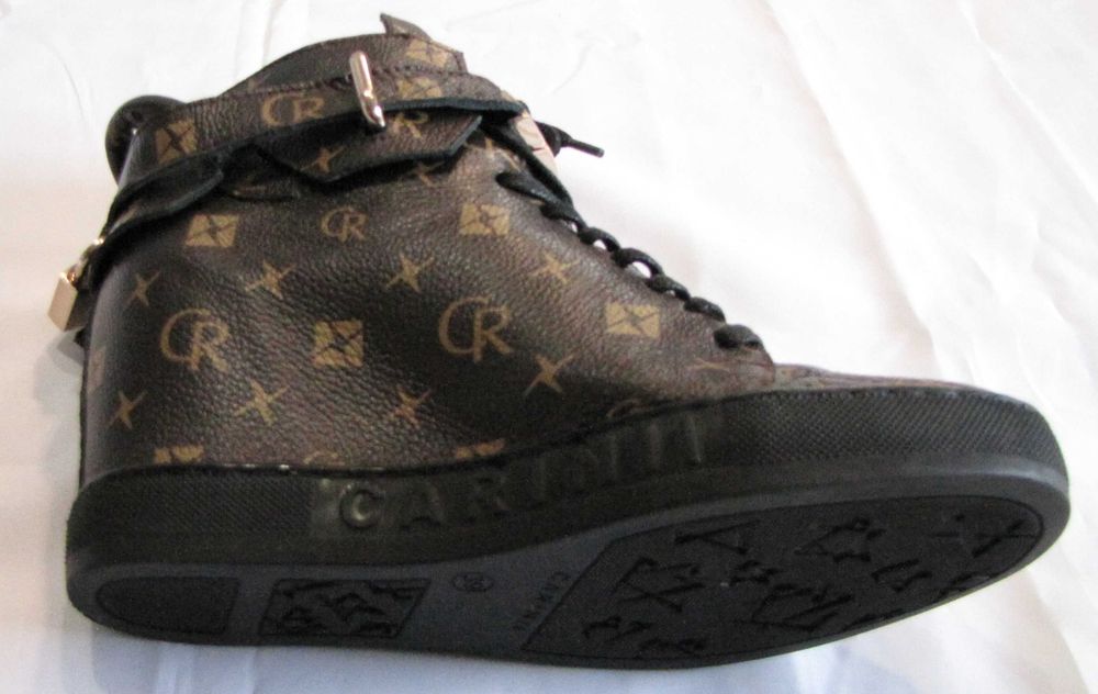 Carinii sneakersy platforma skóra naturalna 38