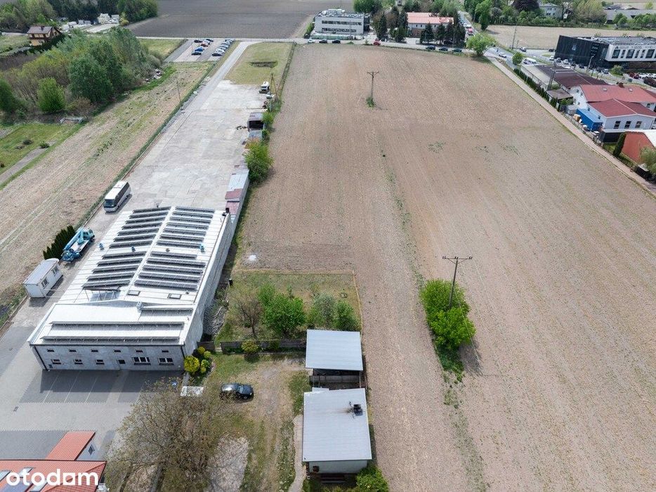 Działka w gm. Stare Babice z potencjałem