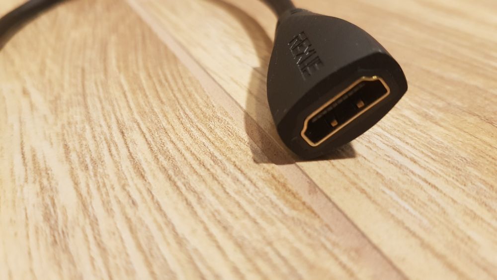 Kabel adapter mini HDMI - HDMI do laptopa raspberry minikomputer