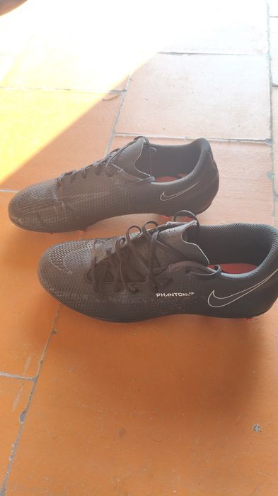 Chuteira Nike Phantom GT Campo Preta – Excelente Estado | Tamanho 38/39