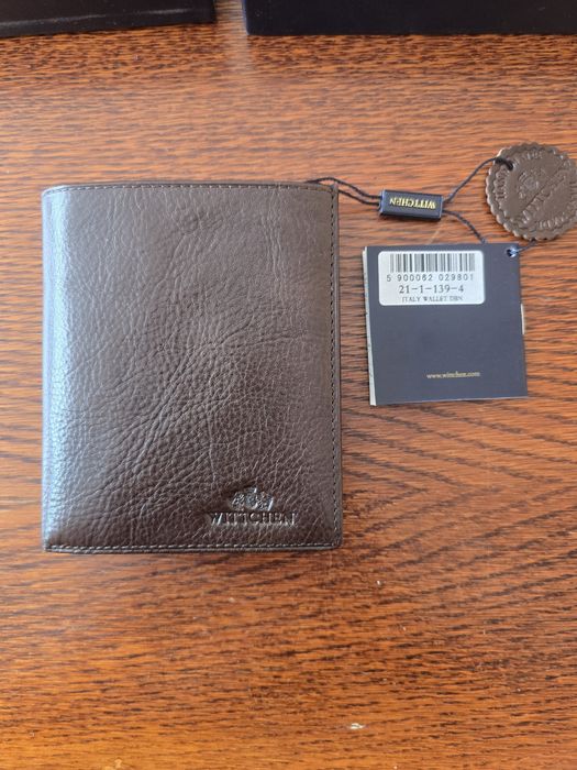 Nowy portfel Wittchen męski skórzany 21 - 1 - 139  - 4