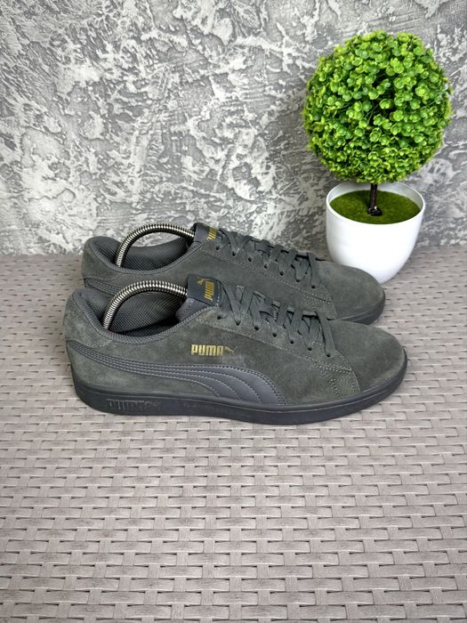 Puma Soft Foam кроссовки кеды 42 размер кожаные спортивные серые