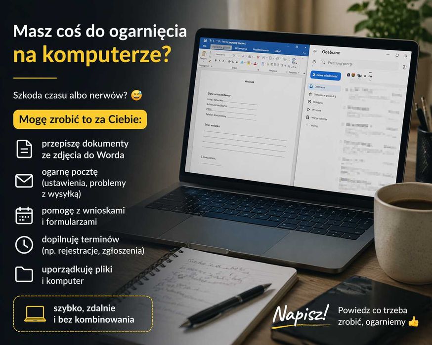 Naprawię komputer online Instalacja programów | Windows | Szybka pomoc