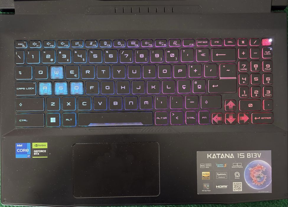 Portátil MSI KATANA i7 13620H | RTX 4060 | 1TB M.2 | 144Hz | Loja