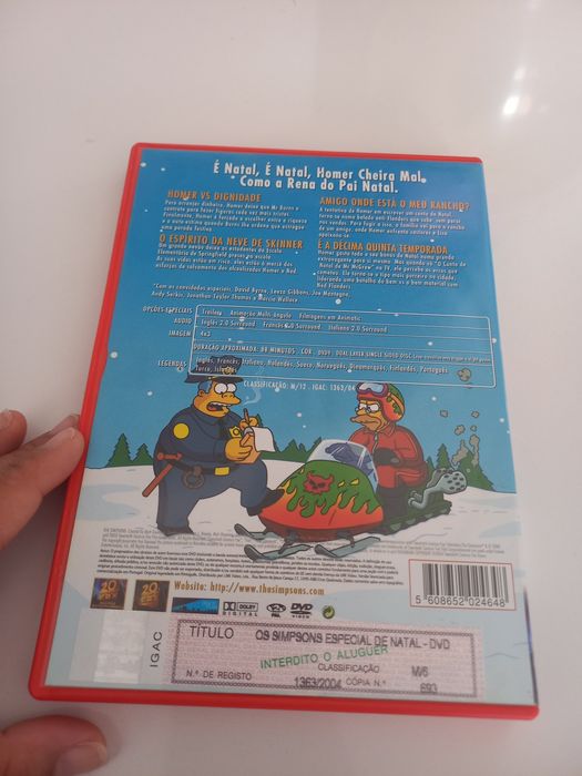 DVD de filmes e desenhos animados