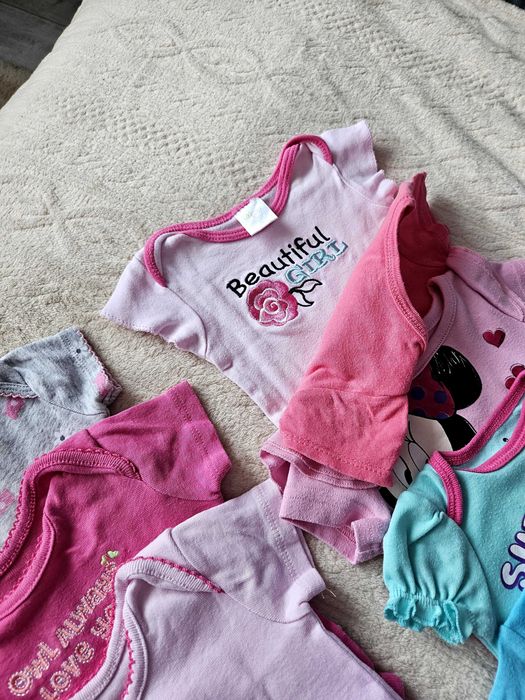 Zestaw body niemowlęce na krótki rękaw