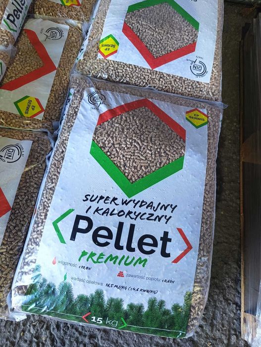 Pellet drzewny 6 mm sosnowy Solid, Premium, Olczyk i Terra En plus A1