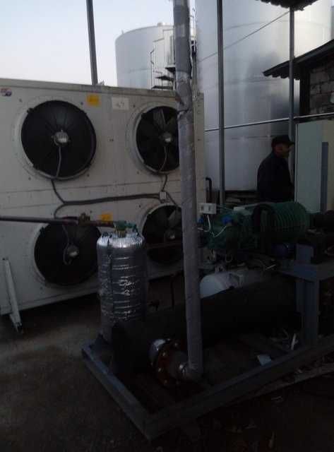 Холодильная камера для полуфабрикатов, промышленный морозильник