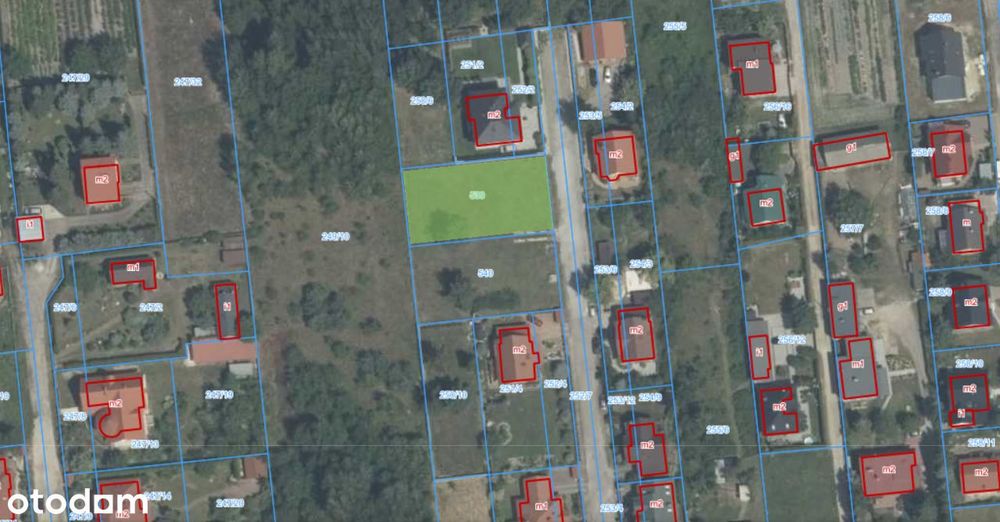 Działka pod budowę domu z WZ, ul. Godowska, 843 m² – Radom, Godów - Widok 5