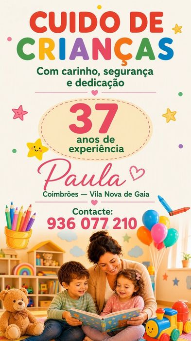 Ama de crianças a partir de 2 anos