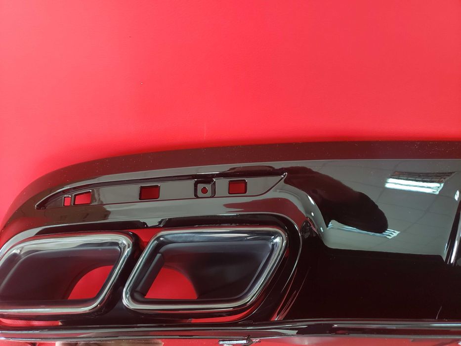 диффузор 63 amg s coupe w217 c217 a217 Юбка заднего бампера