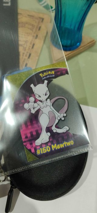Cartas Pókemon MEWTWO #150 PC5 | Topps TV Animation Edition 2000