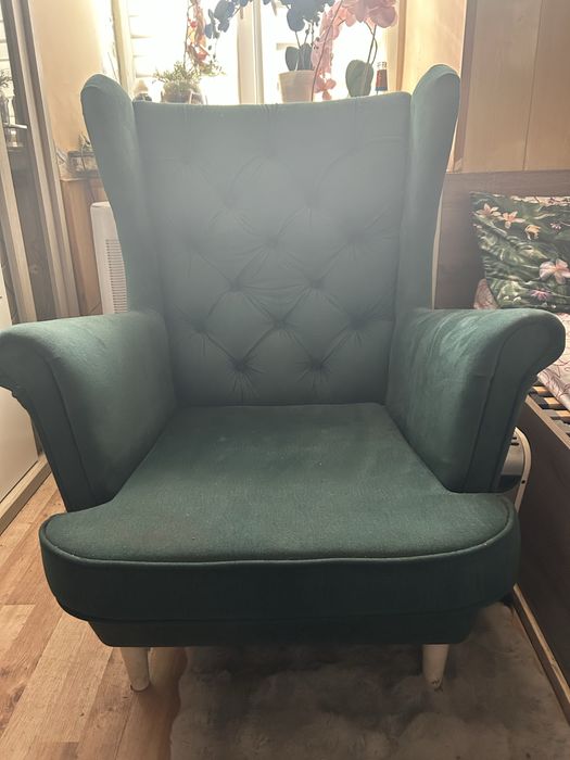 Fotel skandynarski uszak