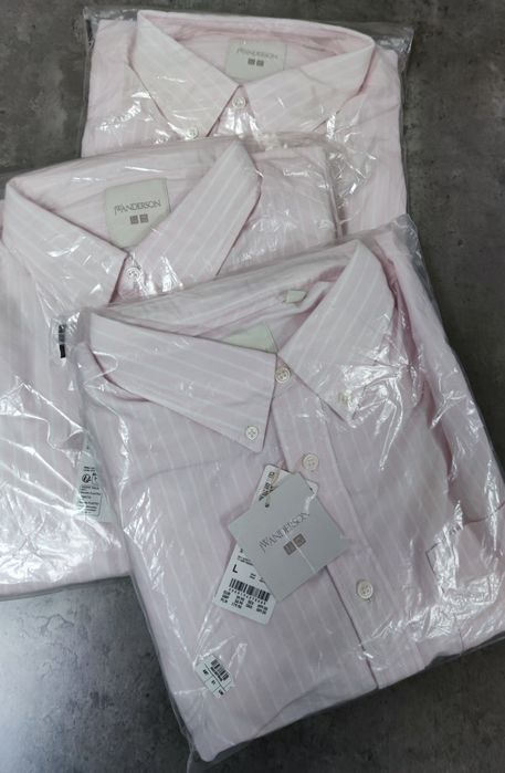 Сорочка оверсайз у смужку UNIQLO  JW ANDERSON 478217