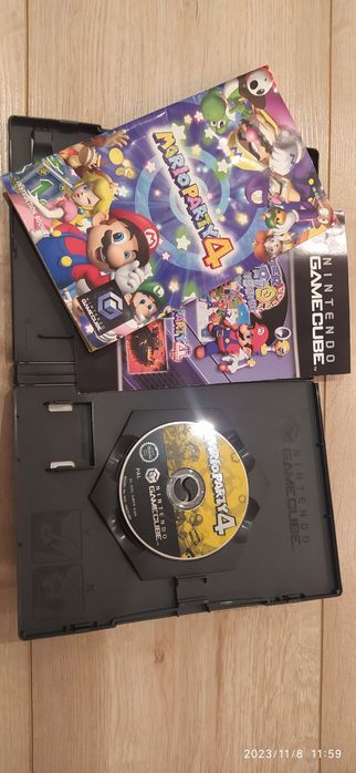 Kolekcja Mario Party 4 5 6 Nintendo Gamecube PAL UK Kompletne 3xAng