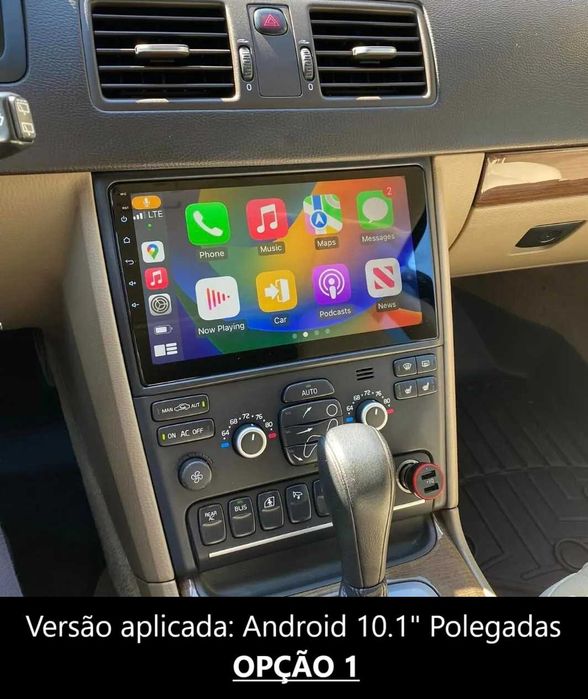 (NOVO) Rádio 2DIN • VOLVO XC90 (2002 a 2014) • Android XC-90 [4+64GB]