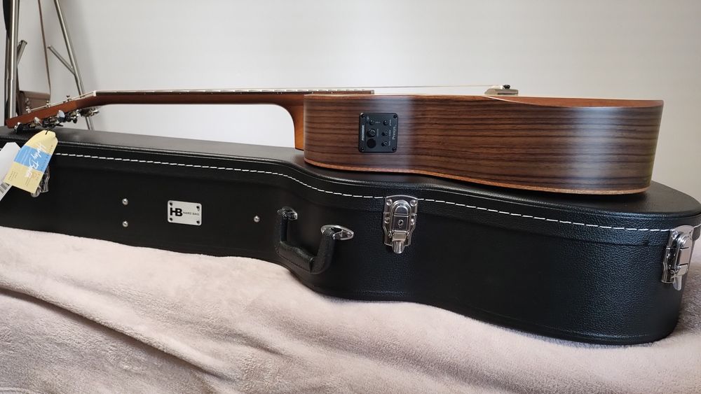 NOWA Harley Benton CLG-70SR CE NAT genialna gitara elektroakustyczna CASE Simply The Best !!
