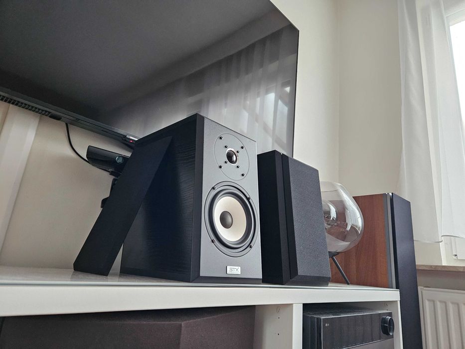 OKAZJA Glosniki kolumny podstawkowe monitory stereo STX Electrino m 120 st IDEALNY