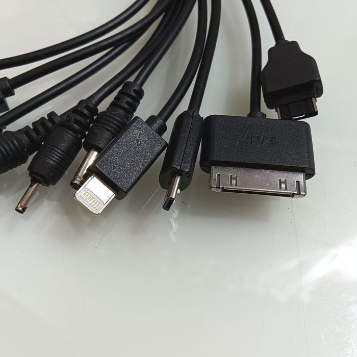 Conjunto de pontas p carregar telemóvel