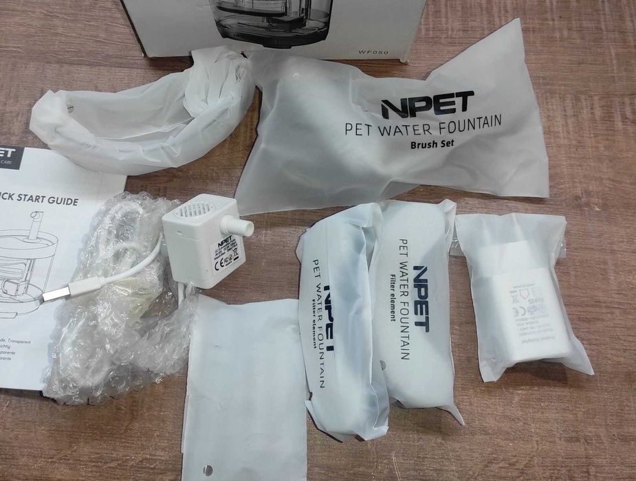 Поїлка для  котів, собак та дом тварин NPET WF050TP 1,5 л