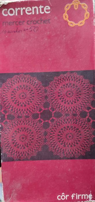 Novelos Âncora e DMC para Crochet