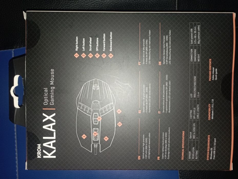 Rato RGB alta qualidade