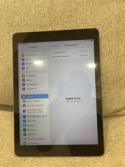 Apple iPad 6 Air 2 Wi-Fi 128GB Space Gray (MR7J2) бу