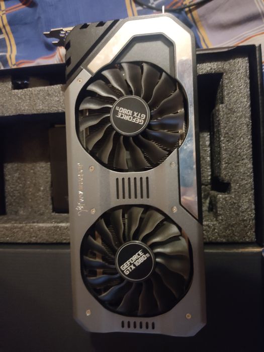 Видеокарта  GEFORCE GTX 1080 Ti  Super JetStream 11 GB GDDRSX  PALIT