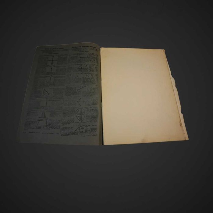 Stary szkicownik papierowy z rysunkami 1921-22 J5/121554