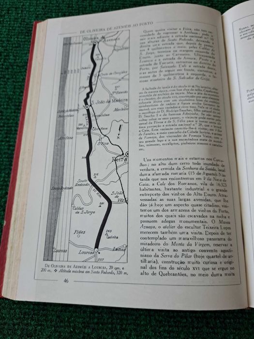 Livro Estradas de Portugal - Lello & Irmão (Porto)