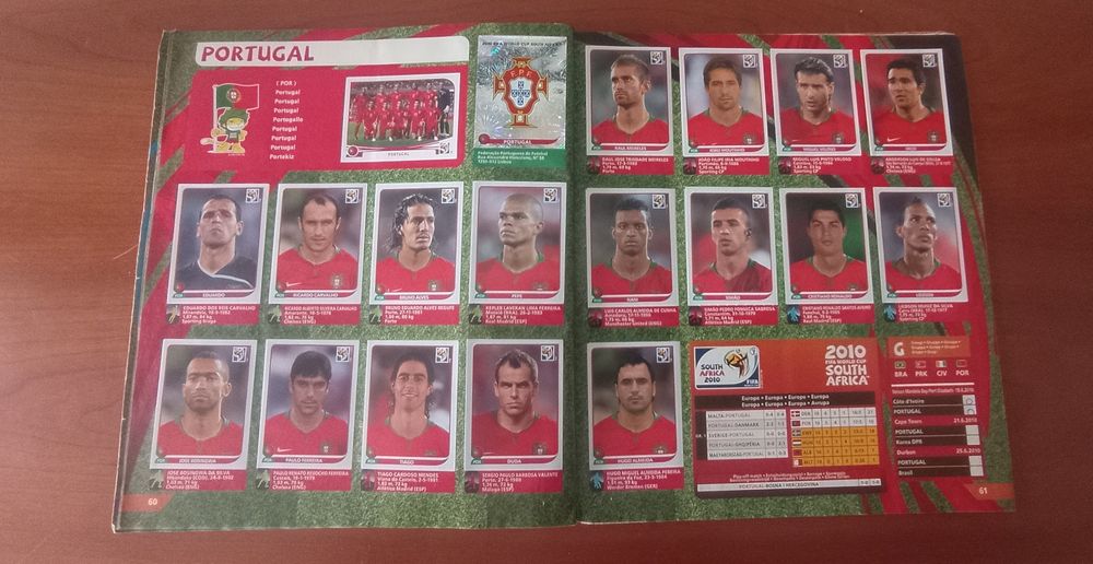 Vendo caderneta completa