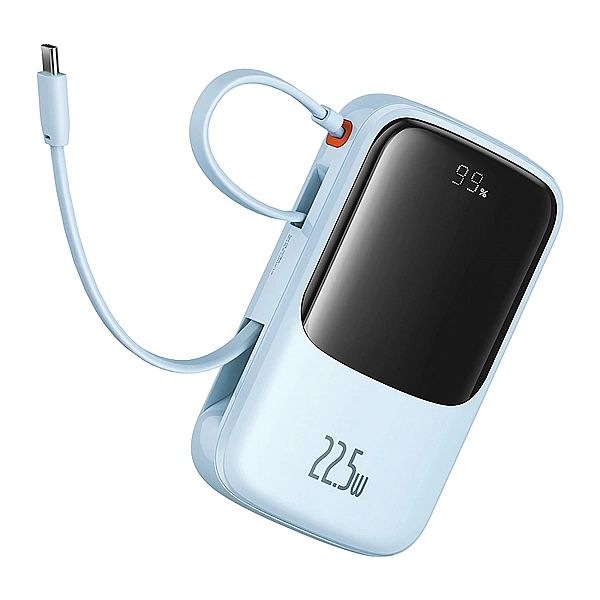Powerbank Baseus Qpow Pro+ 22.5W 10000mAh USB-C - niebieski