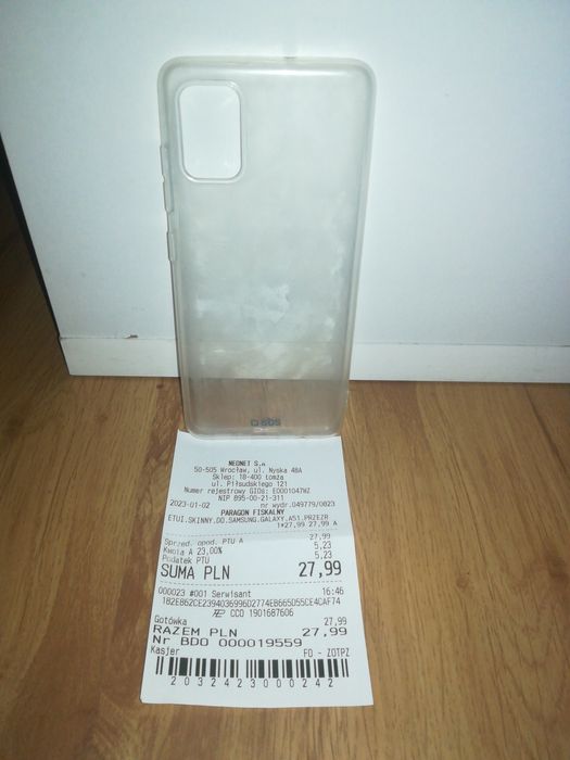 Etui na telefon SAMSUNG GALAXY A51