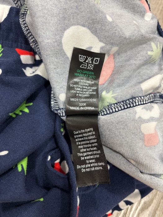 Lounge L XL Флисовые Мужские пижамные штаны пижама l санта новогодние