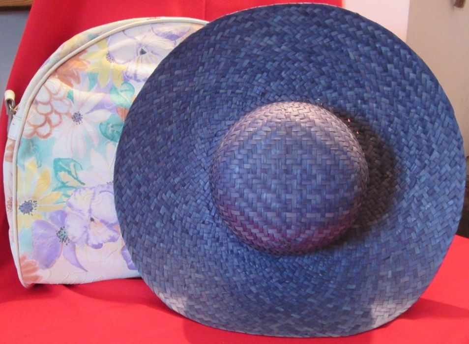 Conjunto de mala e capeline