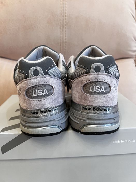 Оригинал New Balance 993 Made In USA ‘Grey White’ новые MR993GL