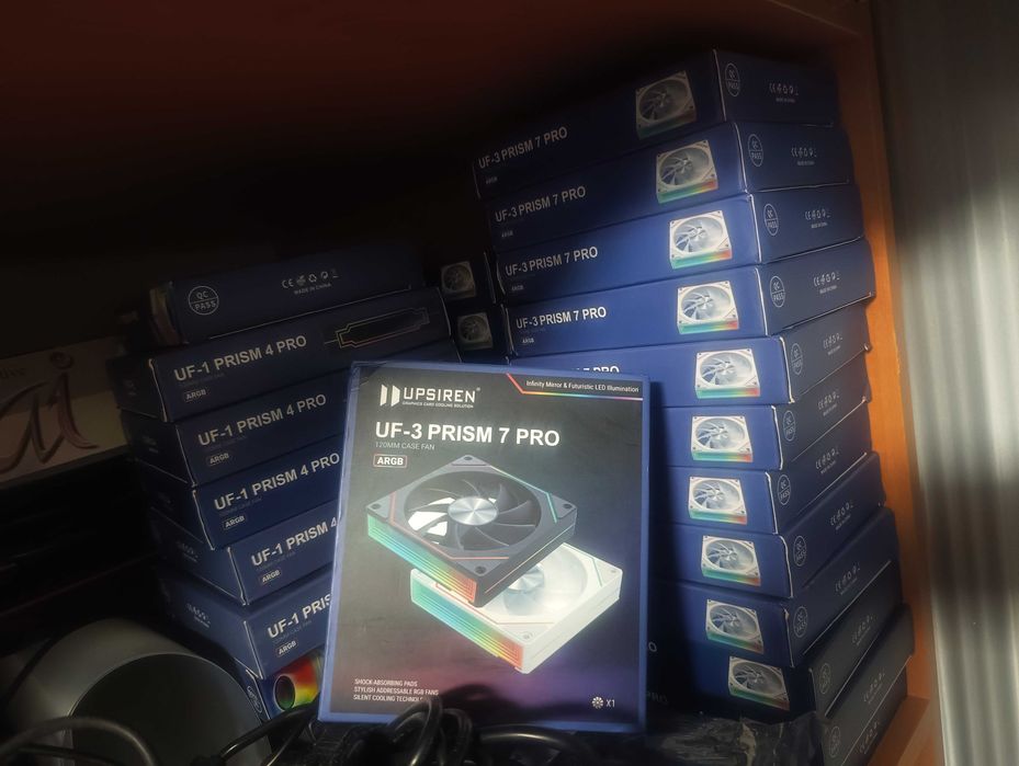 Кулера вентиляторы для ПК Prism 7 Pro белые черные Prism 4 Pro Reg Rev